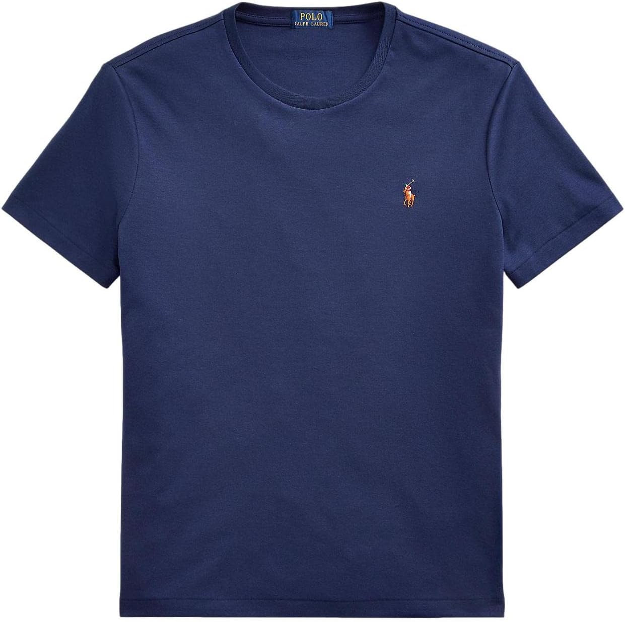 Mens Crew Neck T-Shirt (M, Navysigpony)