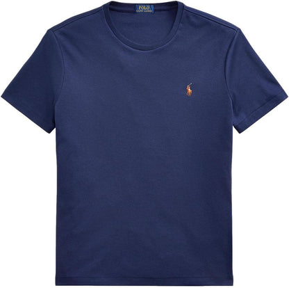 Mens Crew Neck T-Shirt (M, Navysigpony)