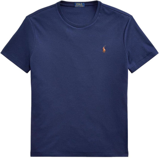 Mens Crew Neck T-Shirt (M, Navysigpony)